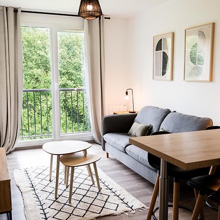 Appartement Cosy 5 Mins Honfleur Piscine Terrasse Équemauville Buitenkant foto